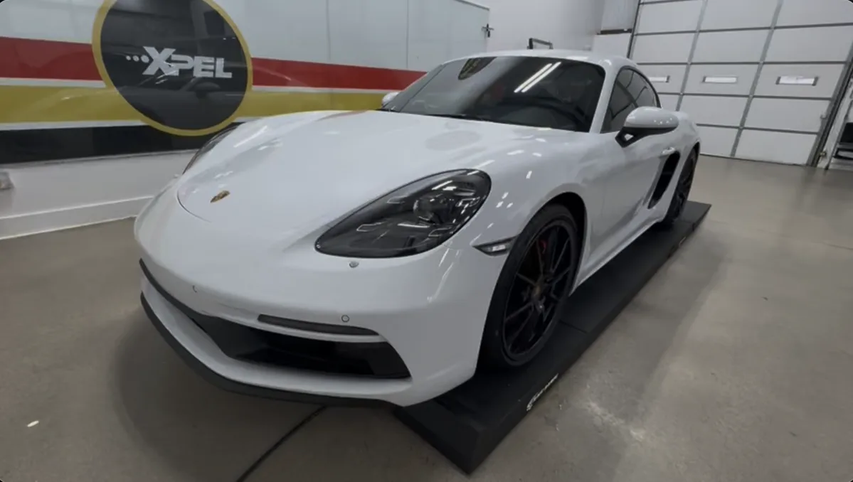 Porsche 718 full ppf with ceramic coating over the top