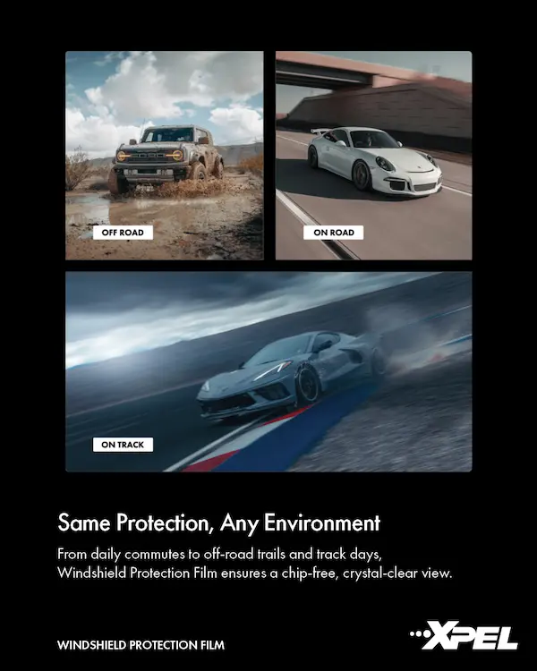 Windshield protection film installation in Dallas-Fort Worth